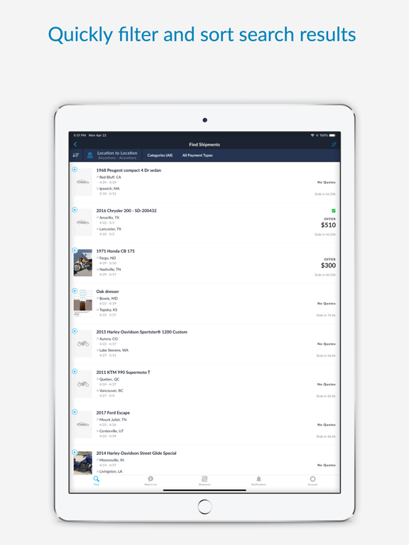App screenshot