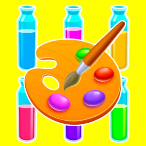 Sort Paint: Water Sorting Game icon