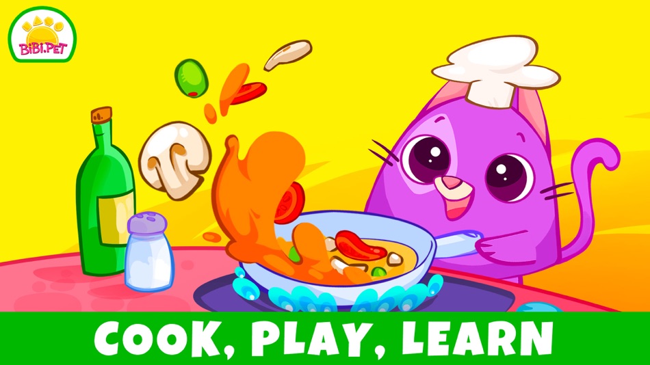 #1. Bibi Toddler Learning Games 2+ (iOS) 由: Bibi.Pet - Toddlers Games - Colors and Shapes