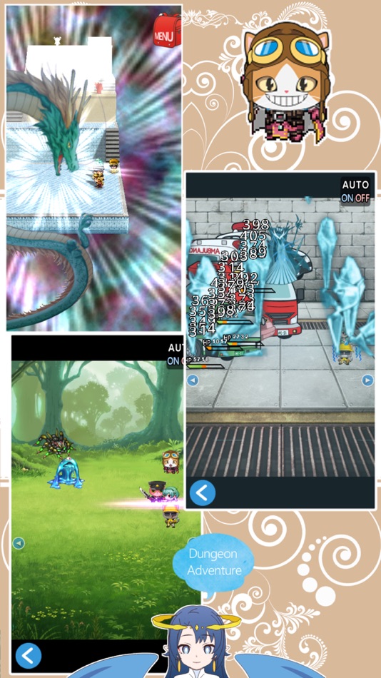 #2. Nyan Quest: Cat Hero RPG (iOS) By: yoo sang jun