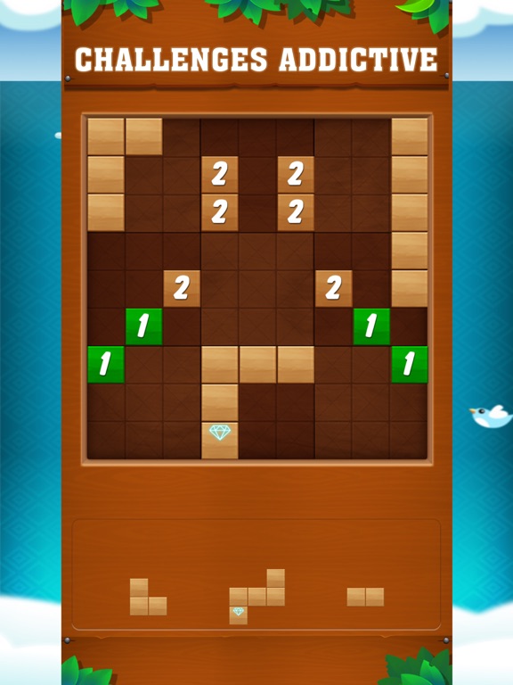 Screenshot #4 pour Woodlee: Block Drop & Sudoku