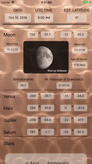 Perpetual Nautical Almanac screenshot 3