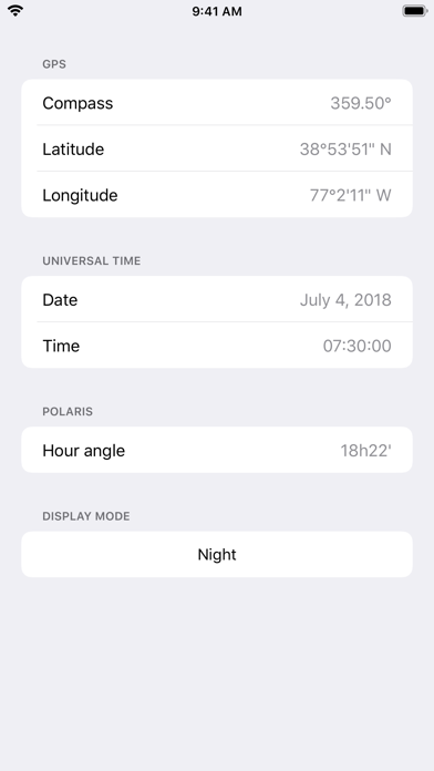 Astro Kit iPhone screenshot 2 - Utilities app