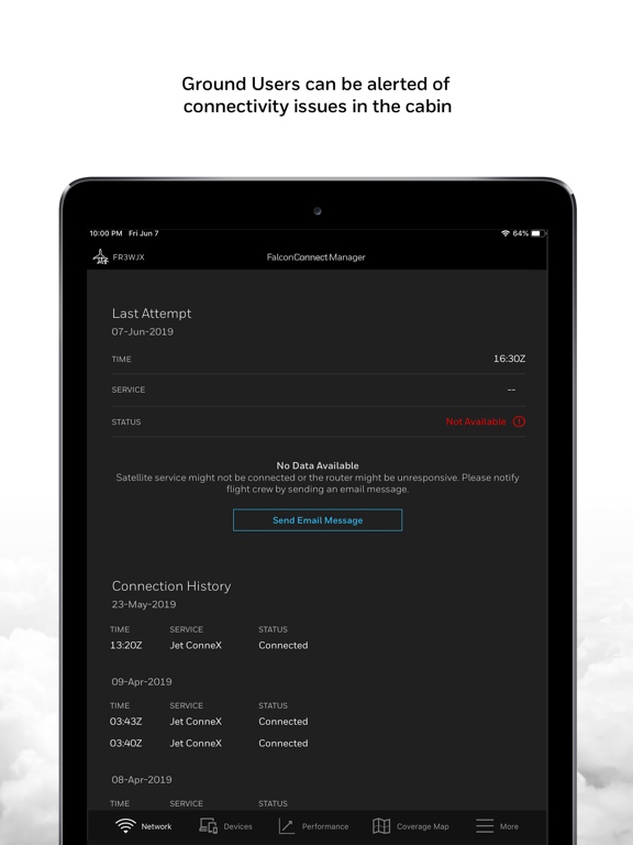 FalconConnect Manager iPad screenshot 6 - Business app