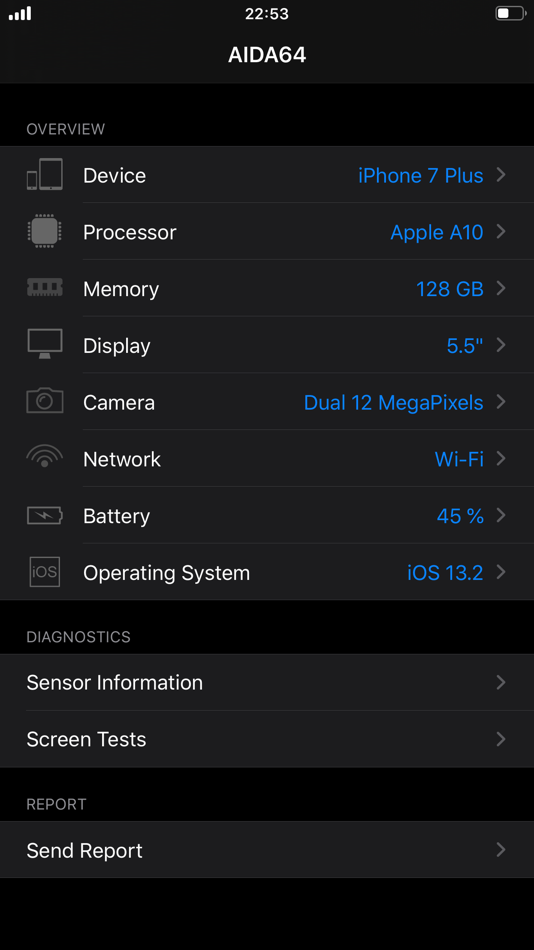 #2. AIDA64 (iOS) 由: FinalWire