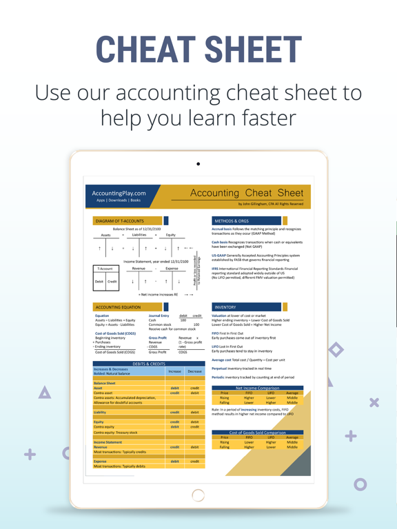 Accounting Flashcards iPad screenshot 7 - Education app