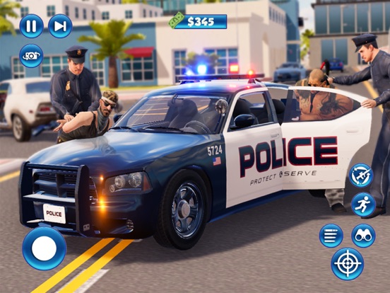 City Police Gangster Revenge iPad screenshot 4 - Games app