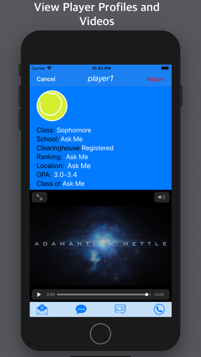 BreakPoint iPhone screenshot 2 - Sports app