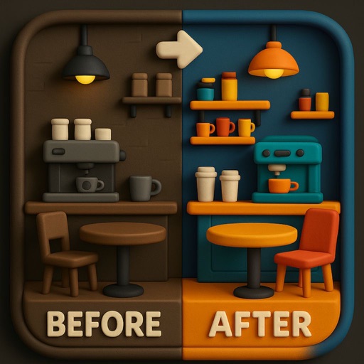 Coffeeshop AI Makeover app icon