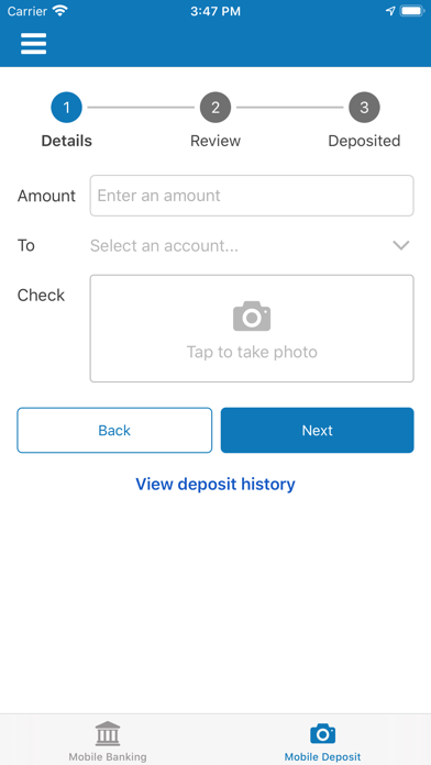 Alliance Niagara FCU iPhone screenshot