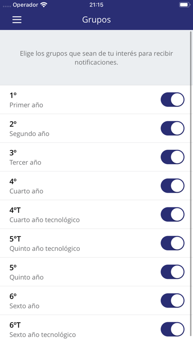 App screenshot