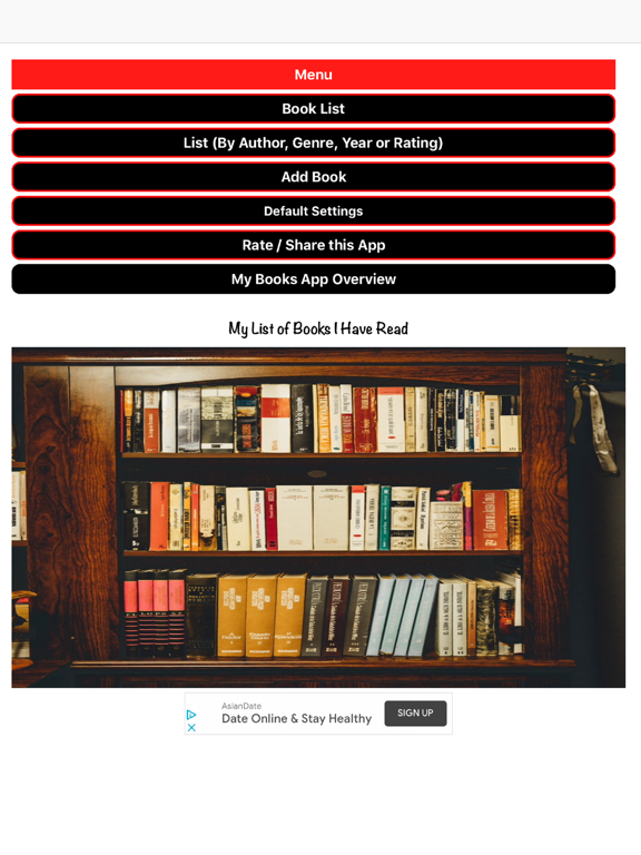 Screenshot #5 pour My Books Read