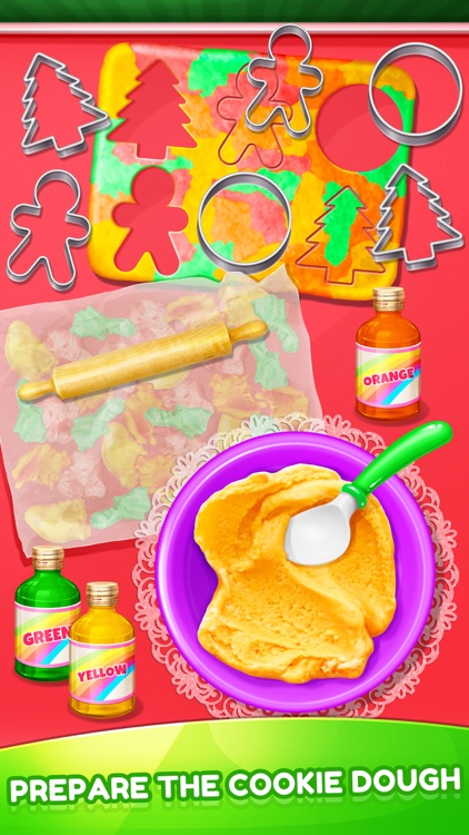 Christmas Unicorn Cookies