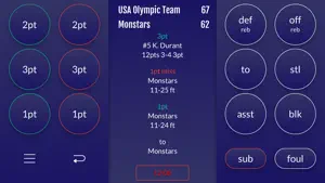 Easy Stats for Basketball screenshot 1