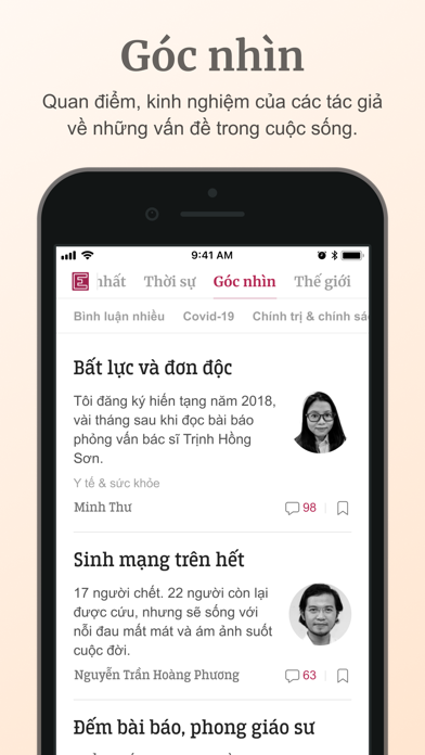 Báo điện tử VnExpress Screenshot