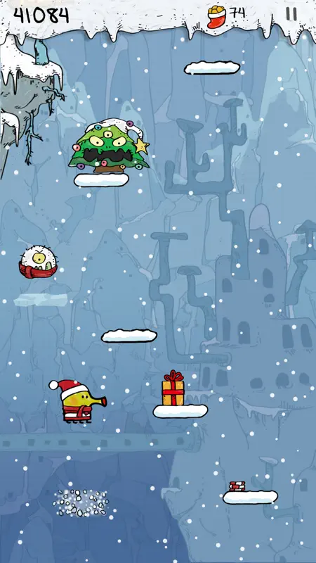 Doodle Jump Christmas PLUS screenshot 3 of 4