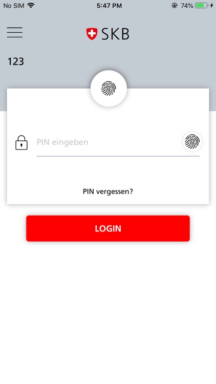 SKB-Login-App