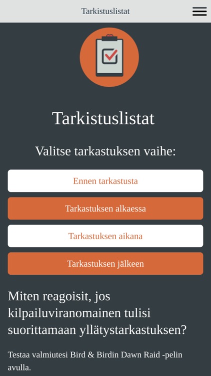 Bird&Bird Dawn Raid App