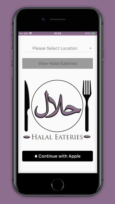 Halal Eateries UK Screenshot