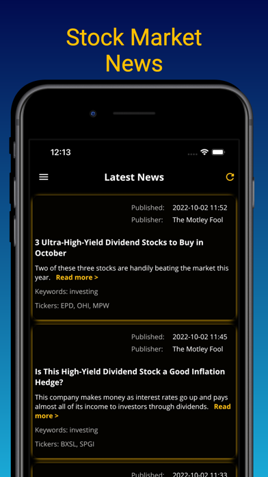 Wall Street Trading Signals AI Screenshot