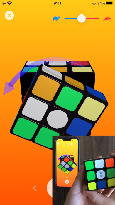 3D toy Cube Solver Screenshot