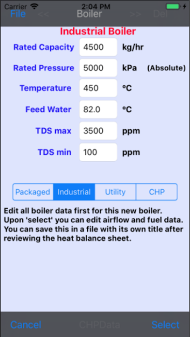 Screenshot #2 pour Boiler Efficiency