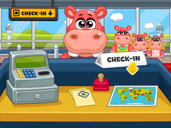 Kids Airport Adventure iPad screenshot