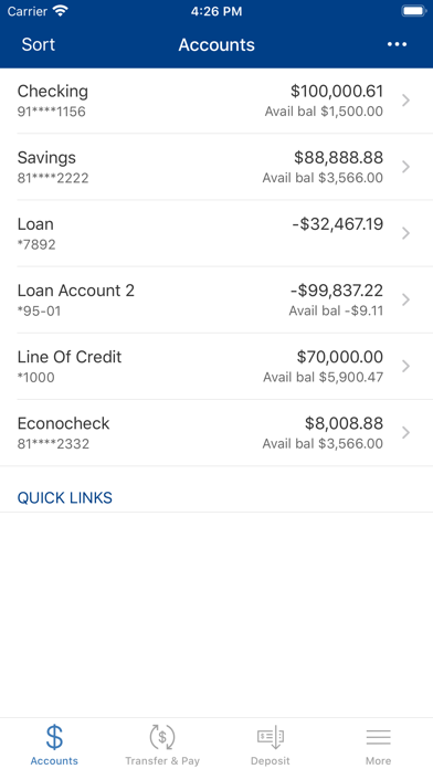 FIB AURORA iPhone screenshot 3 - Finance app