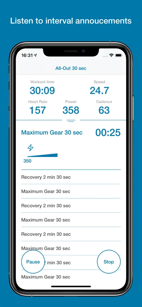 Bike Intervals