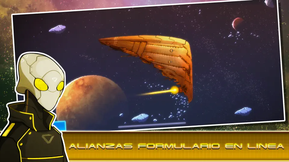 Captura de pantalla de Pixel Starships Space MMORPG en iPhone 4
