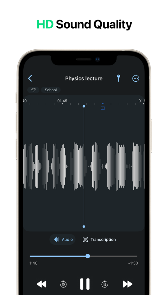 #5. Voice Recorder & Transcribe (iOS) 由: Jakub Bartus