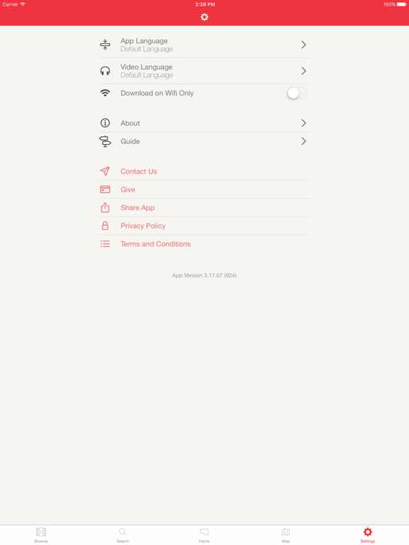 Jesus Film Project iPad screenshot 5 - Reference app