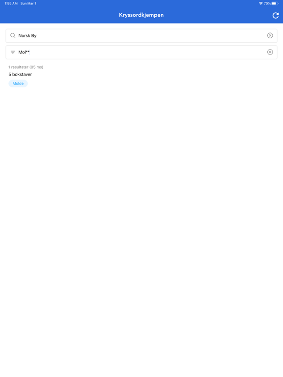 Screenshot #6 pour Kryssordkjempen