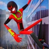 Flying Superhero Crime City 3D icon