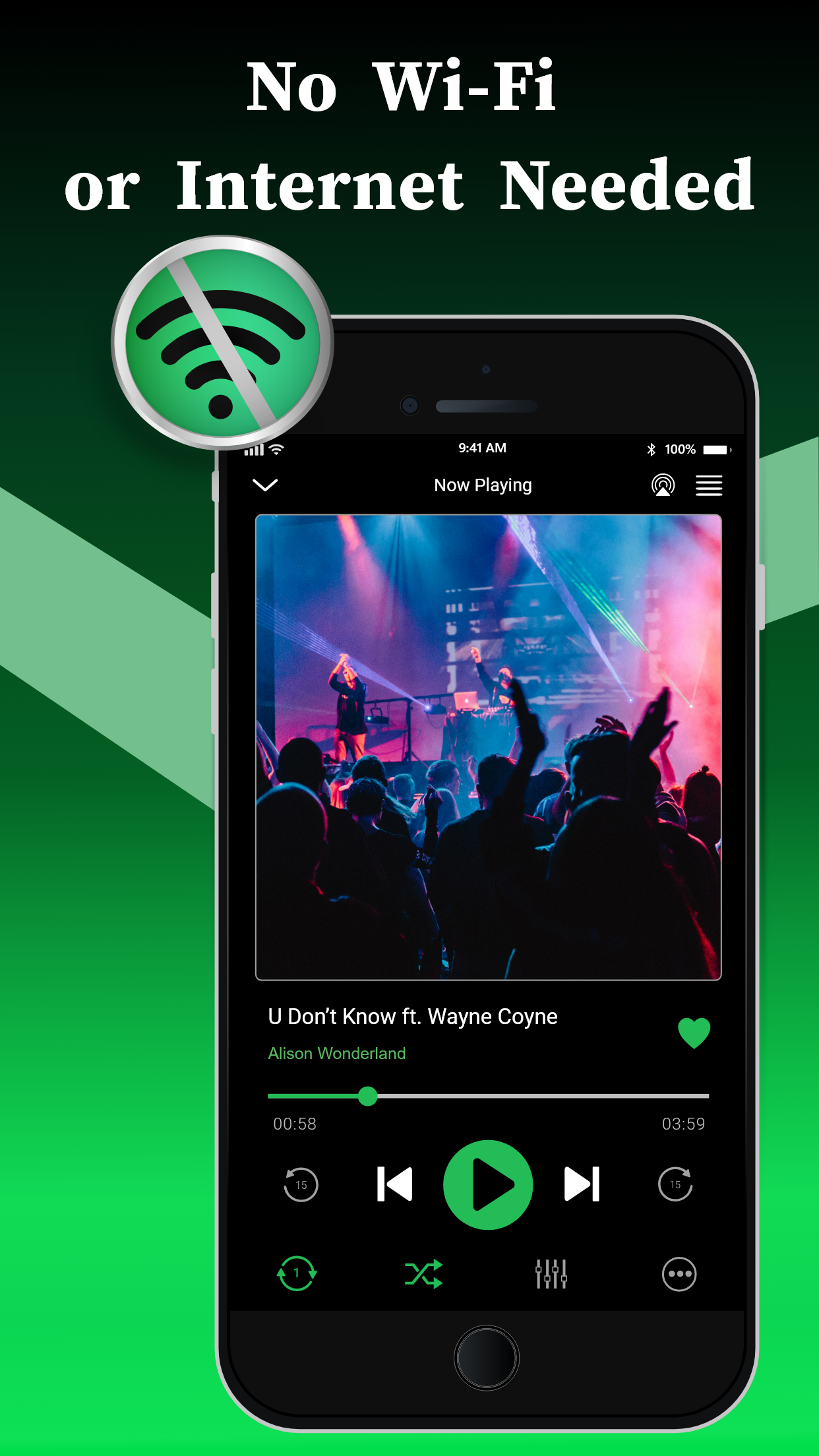 Offline Music Player screenshot 2