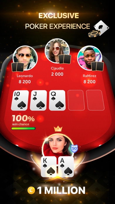 Screenshot #1 pour PokerUp PRO: Premium TX Poker