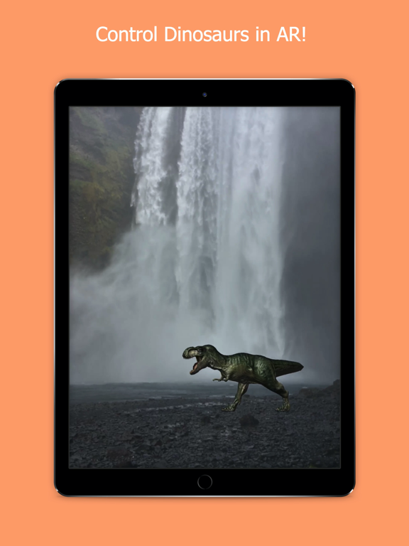 dinosAR: Dinosaur AR Camera iPad screenshot 2 - Education app