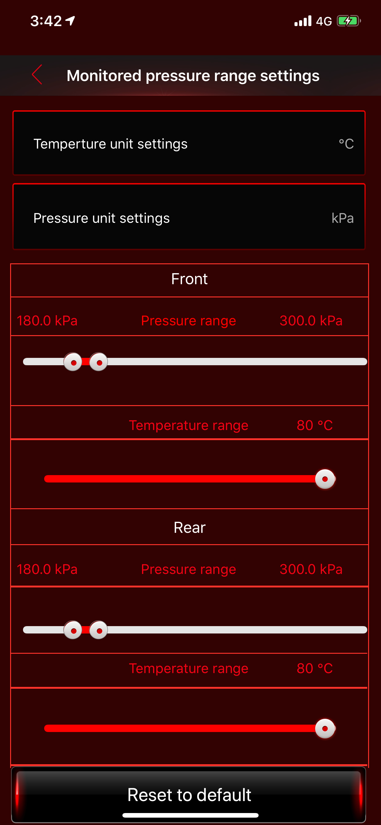 Multi Wheel BLE TPMS screenshot 3