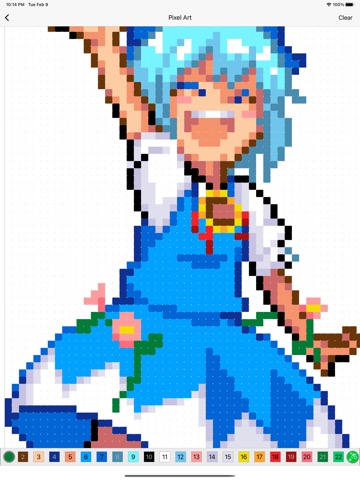 Pixel Art Anime Coloringのおすすめ画像3