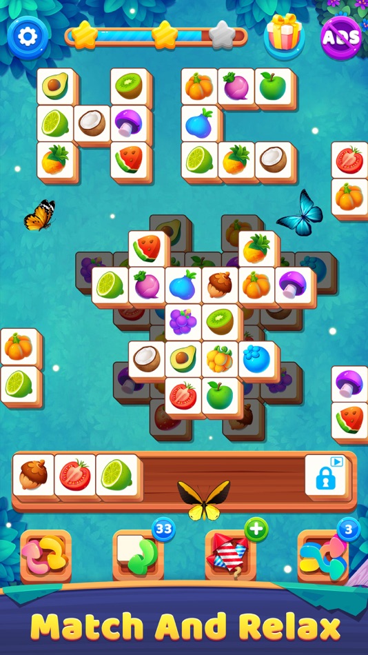 #2. Tile Match - Triple Connect (iOS) By: Svn