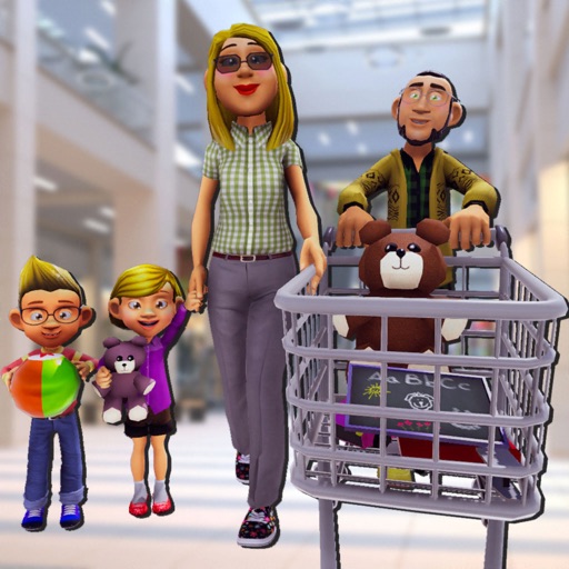 Family Shopping Supermarket 3D iOS App