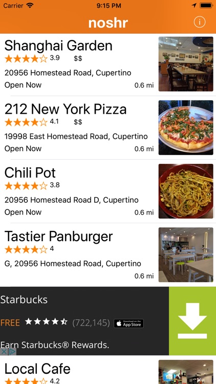Restaurants Near Me!