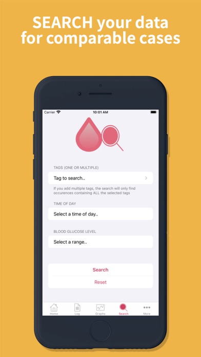 Diabetes App - Diabeto Log Screenshot