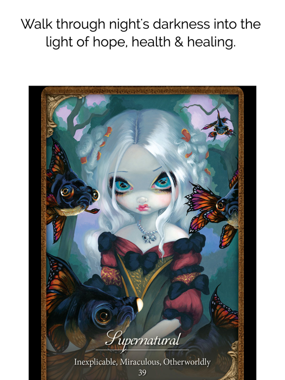 Les Vampires Oracle iPad screenshot 5 - Lifestyle app