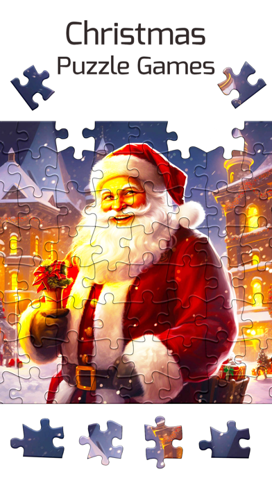 Screenshot #1 pour Christmas Jigsaw Puzzles.