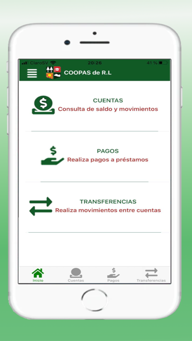 COOPAS MOVIL iPhone screenshot