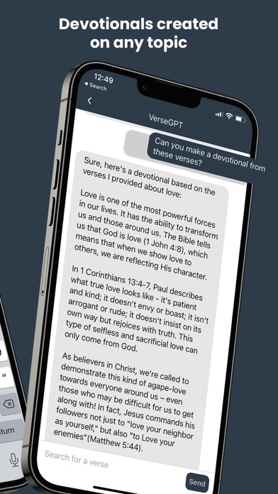 Verse Alert: Bible Chat Screenshot