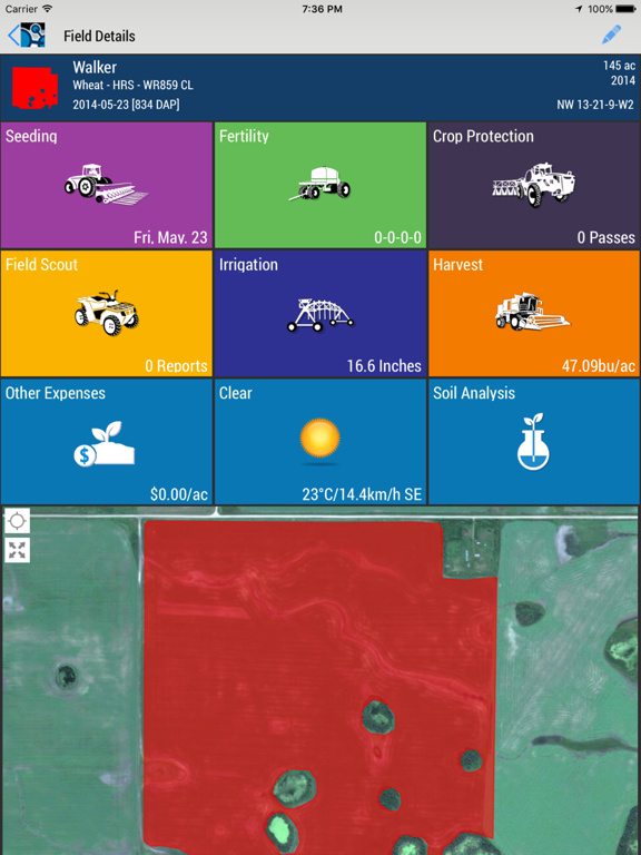 Screenshot #6 pour Trimble Ag Mobile