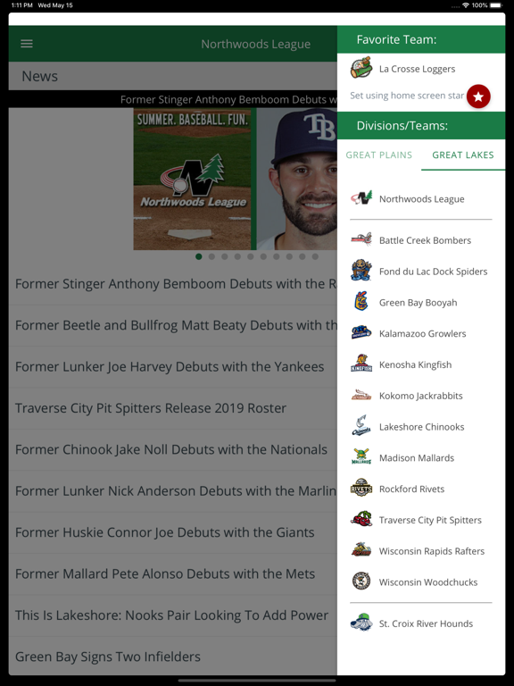 Screenshot #6 pour Northwoods League