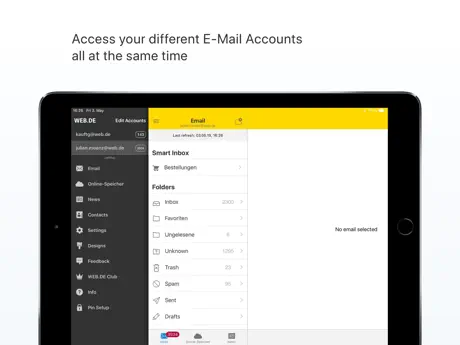 WEB.DE - Mail, Cloud & News